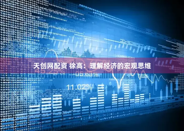 天创网配资 徐高：理解经济的宏观思维