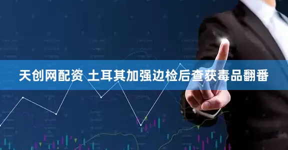 天创网配资 土耳其加强边检后查获毒品翻番